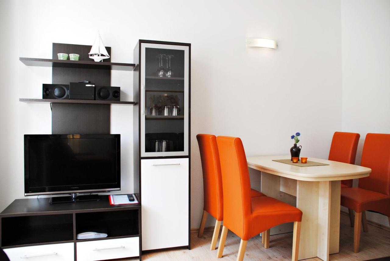 Appartementanlage-Ferienwohnungen Weisse Moewe ساسنيتز المظهر الخارجي الصورة
